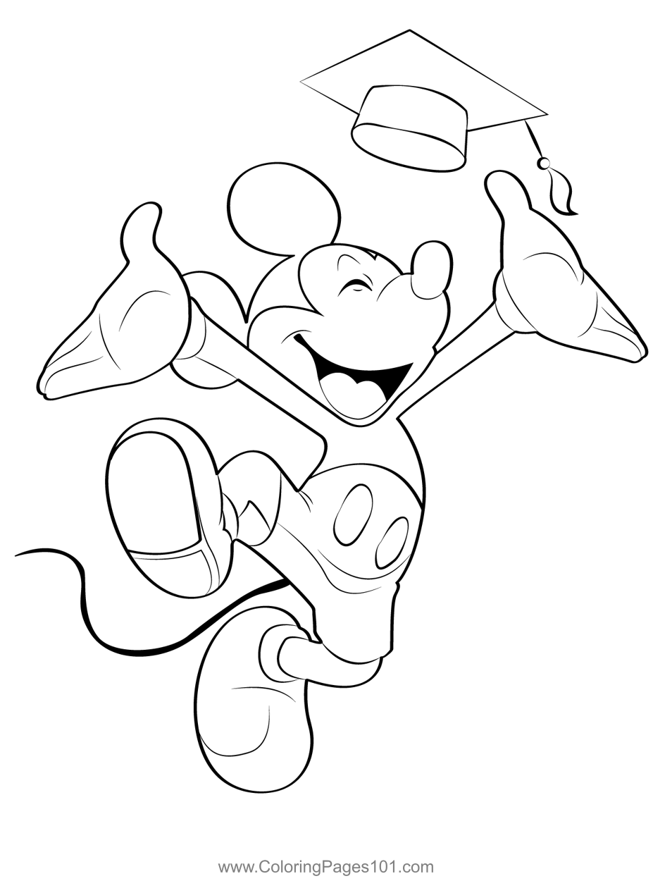 Mickey Mouse Graduation