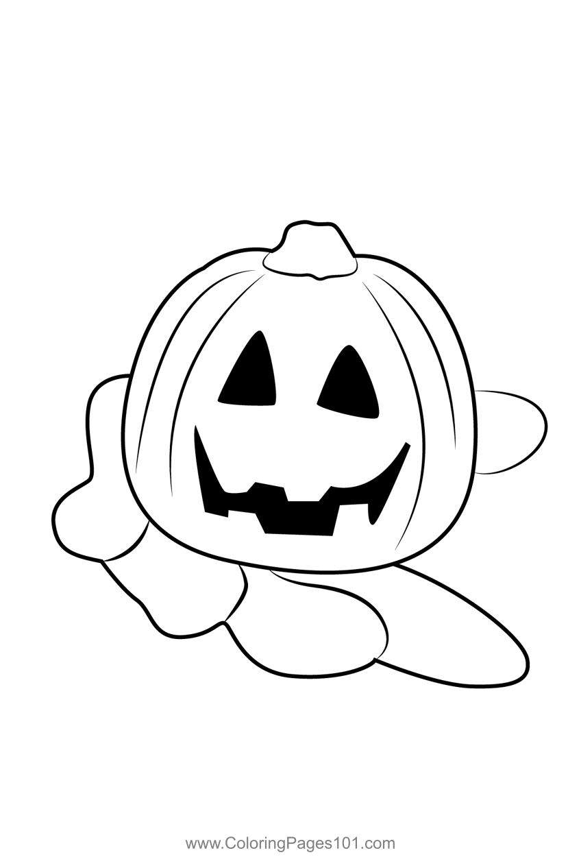 Halloween Pumpkin On Hand