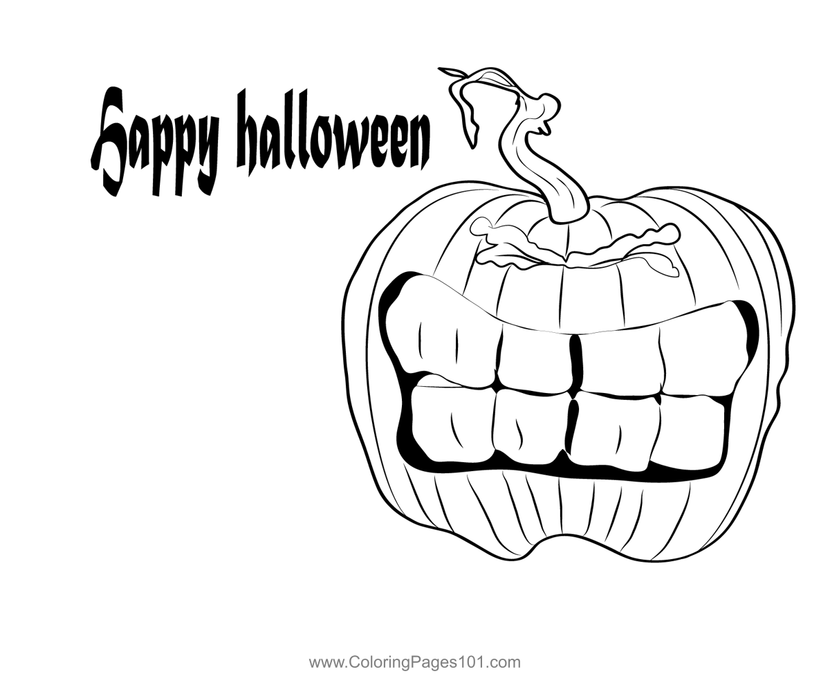 Halloween Pumpkin Teeth