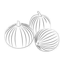Pumpkindrop Free Coloring Page for Kids