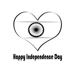 India My Love Free Coloring Page for Kids