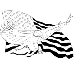 States Independence Day Free Coloring Page for Kids
