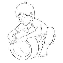 Child Labor Free Coloring Page for Kids