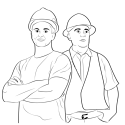 Labor 1 Free Coloring Page for Kids