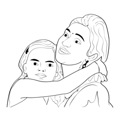 Best Mother's Day Free Coloring Page for Kids