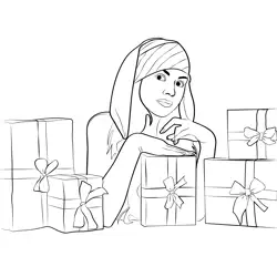Gift Ideas Mothers Day Free Coloring Page for Kids
