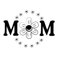 Mothers Day World Best Mom Free Coloring Page for Kids