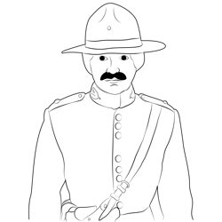 I Am Canadian Free Coloring Page for Kids