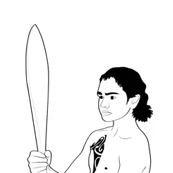 Waka Celebration Free Coloring Page for Kids