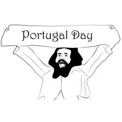 Celebrating Portugal Free Coloring Page for Kids