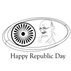 Happy Republic Day Gandhi