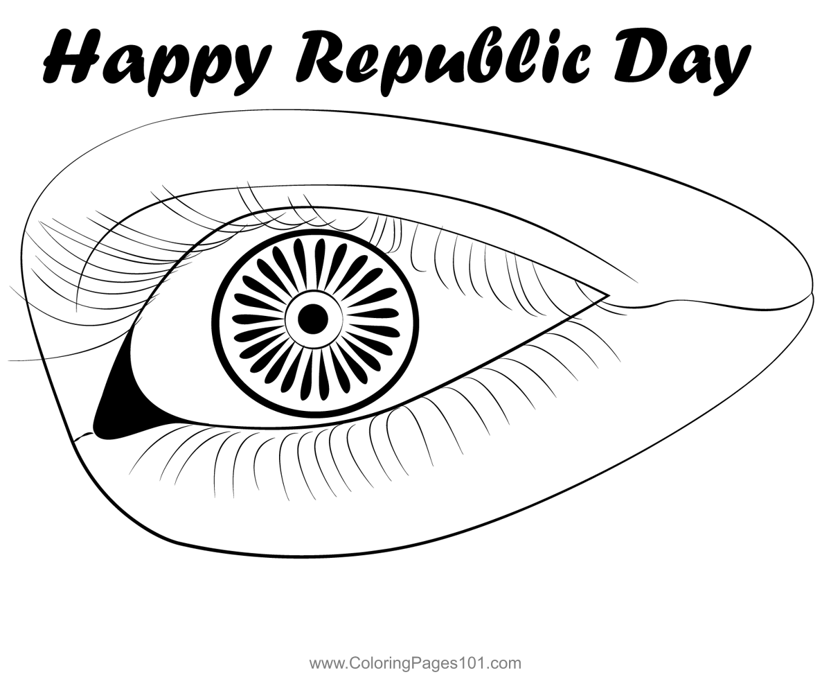Republic Day Eye Makeup