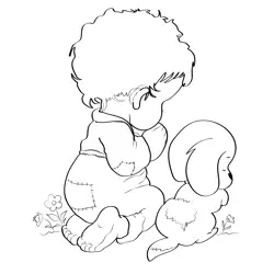 Thanksgiving Day Free Coloring Page for Kids