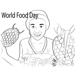 Take Action Against Hunger Free Coloring Page for Kids