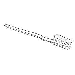 Brush With Toothpaste Free Coloring Page for Kids