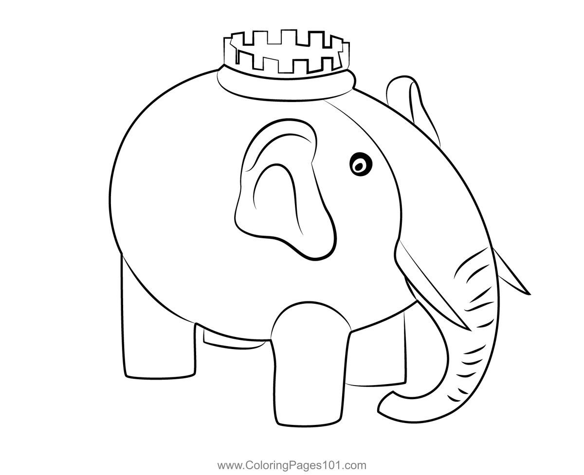 Elephant Coin Box