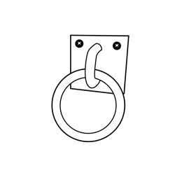 Fastening Ring Free Coloring Page for Kids