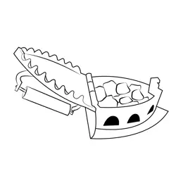 Old Iron Free Coloring Page for Kids