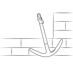 Old Hook Free Coloring Page for Kids
