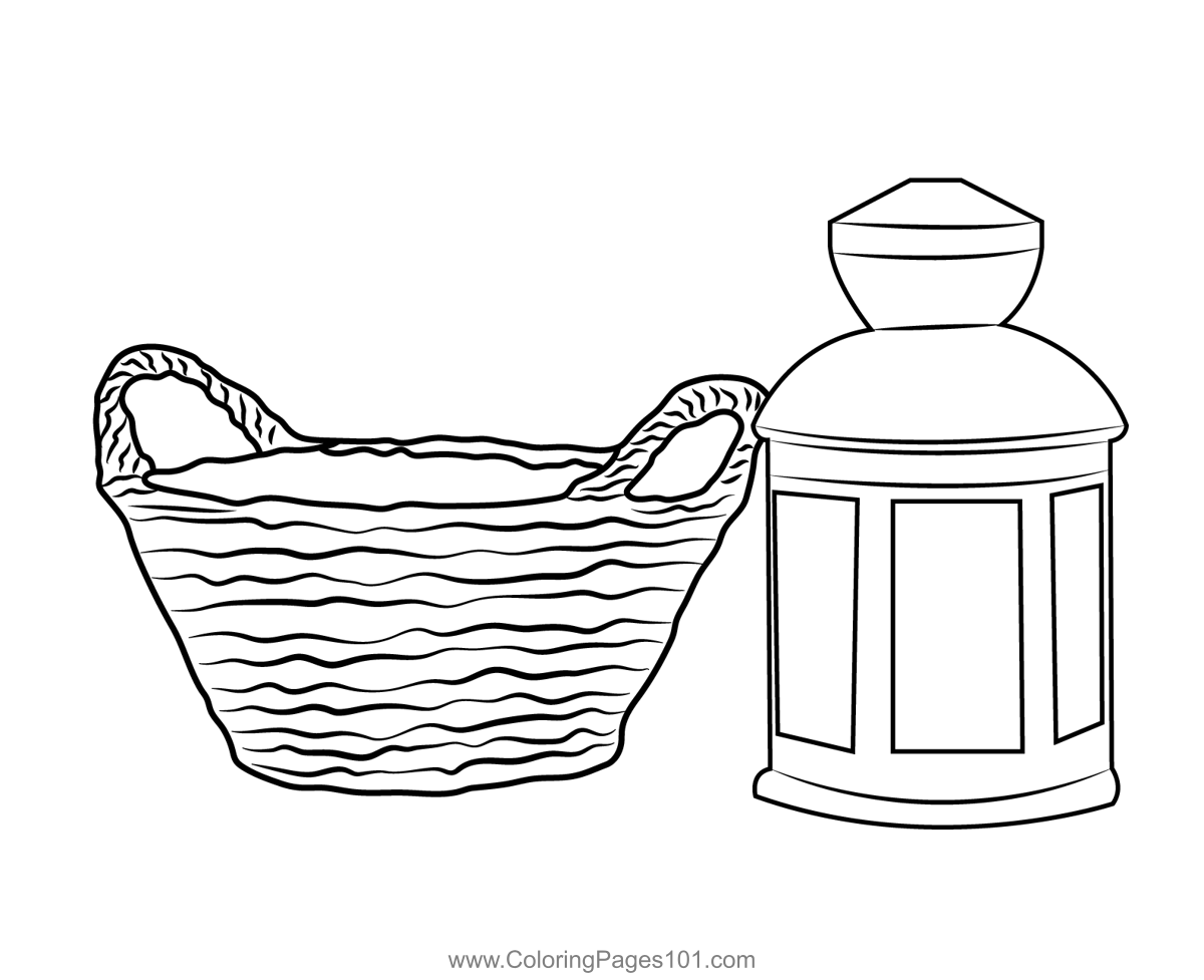 Lantern And Basket