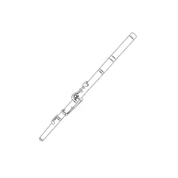 Irish D Flute Free Coloring Page for Kids