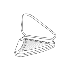 Harp Travel Case Free Coloring Page for Kids