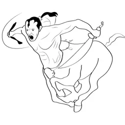 Centaurs 4 Free Coloring Page for Kids