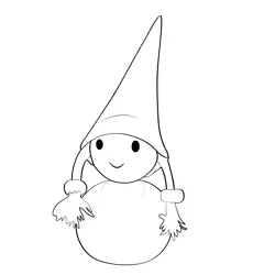 Elf 8 Free Coloring Page for Kids