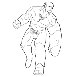 Golem 1 Free Coloring Page for Kids
