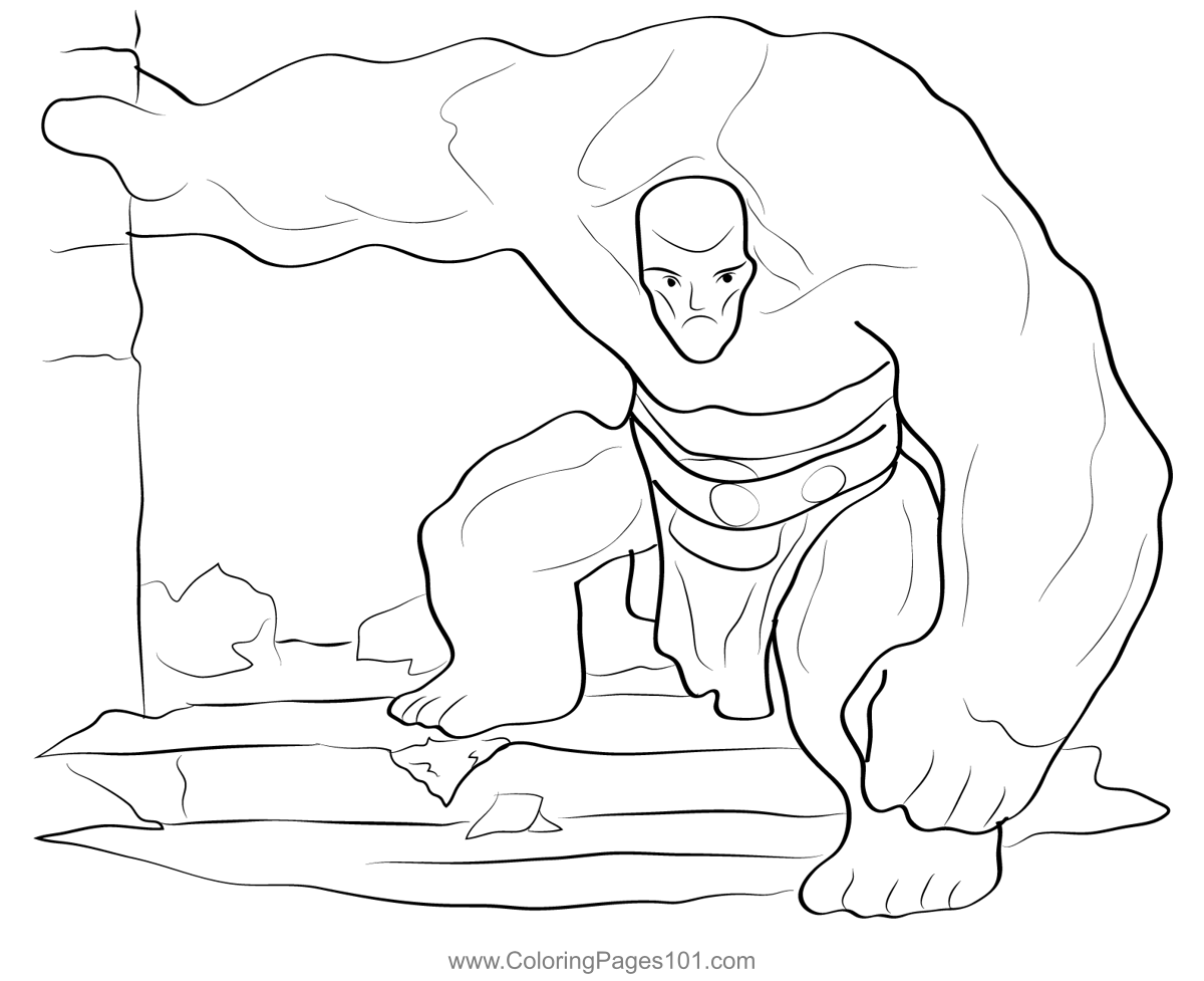 Golem 14 Coloring Page for Kids Free Golems Printable Coloring Pages