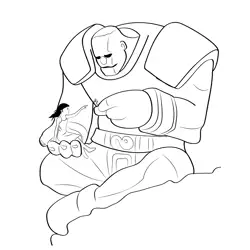 Golem 2 Free Coloring Page for Kids