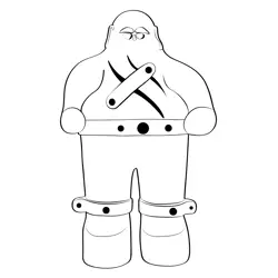 Golem 3 Free Coloring Page for Kids