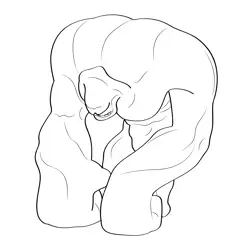 Golem 4 Free Coloring Page for Kids