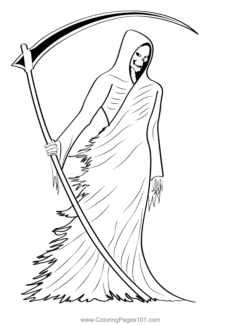 Mort Reaper Grim Coloriage Kleurplaat Kleurplaten Kolorowanki Tod Mort Reaper Grim Coloriage Kleurplaat Kleurplaten Kolorowanki Tod
