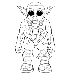 Imp 2 Free Coloring Page for Kids