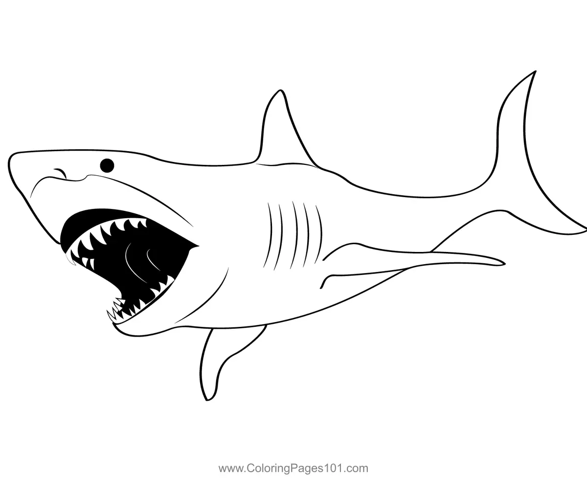 Sea Monster 5 Coloring Page for Kids - Free Sea Monsters Printable