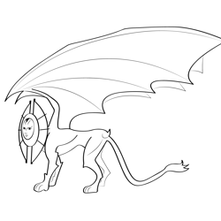 Sphinx 7 Free Coloring Page for Kids