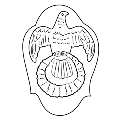 Knocker Free Coloring Page for Kids