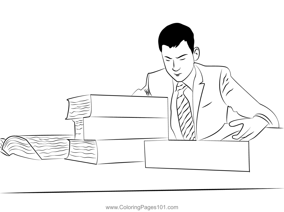 Whiteboard Drawing - Lawyer with Contract Stock Vector - Illustration of  attorney, businessman: 87560305