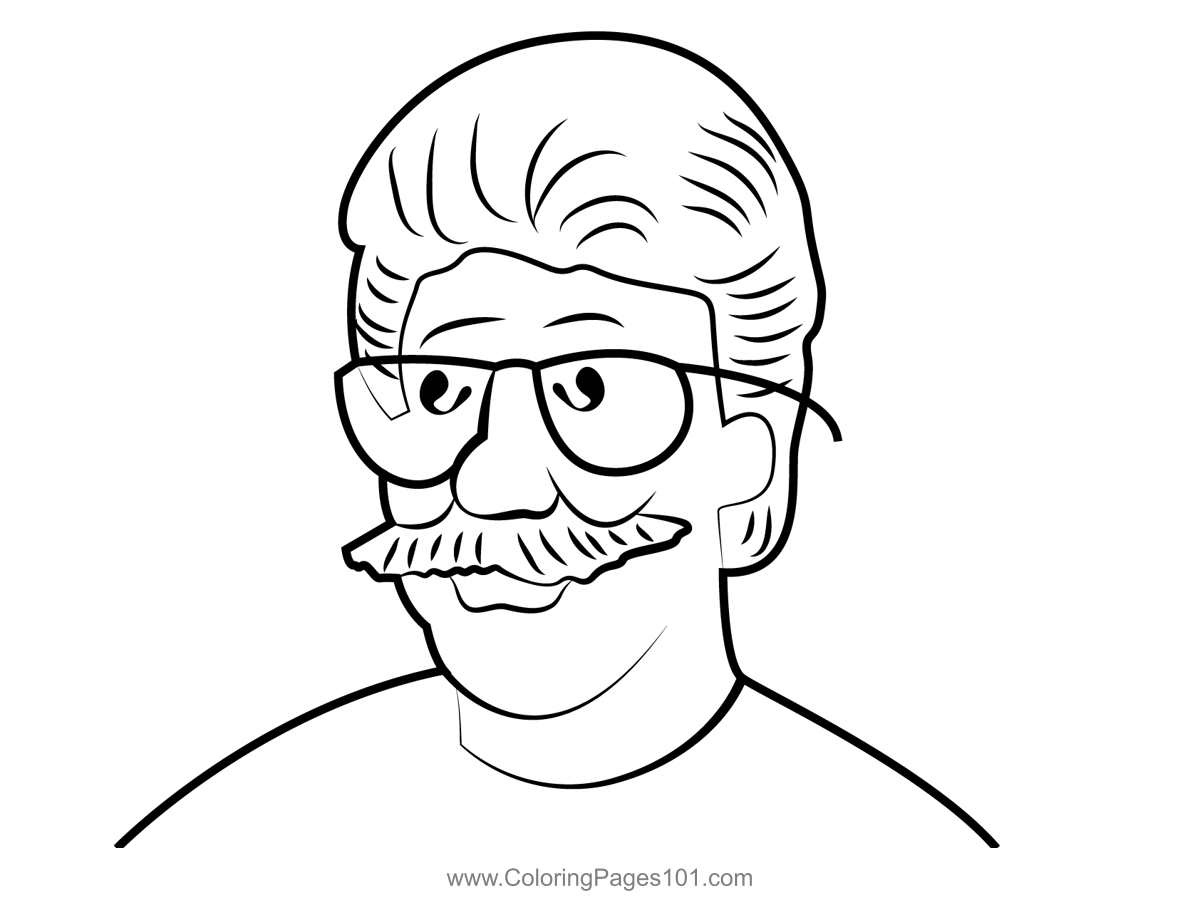 Coloring Pages Of Men