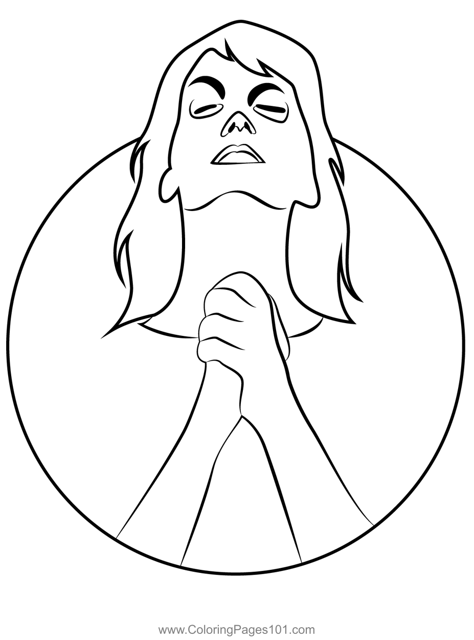 A Praying Woman