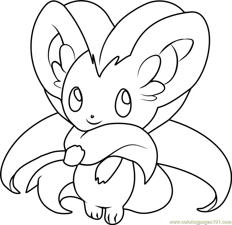 Cinccino Pokemon Coloring Page for Kids - Free Pokemon Printable Coloring  Pages Online for Kids - ColoringPages101.com | Coloring Pages for Kids