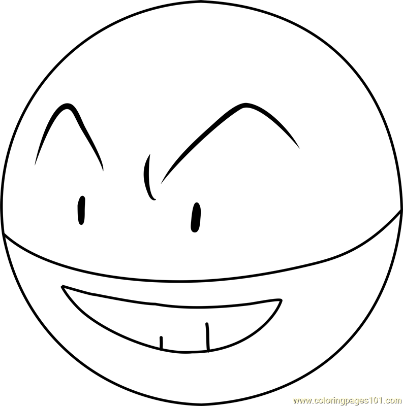 Download Electrode Pokemon Coloring Page For Kids Free Pokemon Printable Coloring Pages Online For Kids Coloringpages101 Com Coloring Pages For Kids