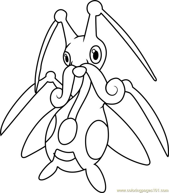 Pokemon Desenhos para colorir de Kricketot: divertidos e educativos