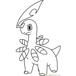 Bayleef Pokemon Free Coloring Page for Kids