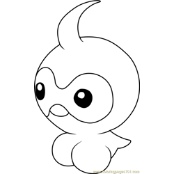 Castform Pokemon Free Coloring Page for Kids
