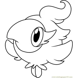 Spritzee Pokemon Free Coloring Page for Kids