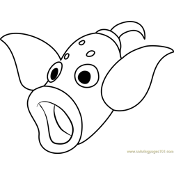 Weepinbell Pokemon Free Coloring Page for Kids