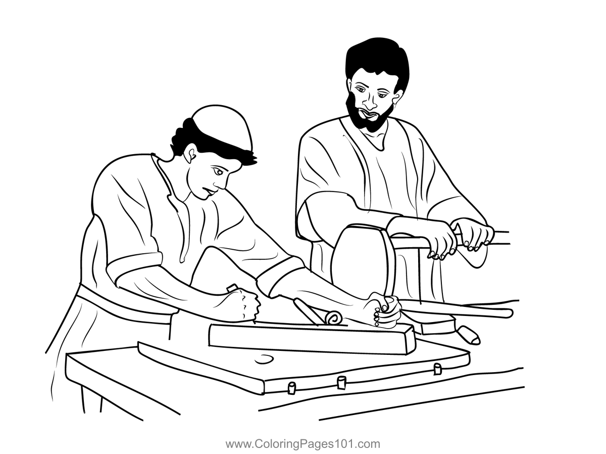 Jesus The Carpenter's Son Woodworking