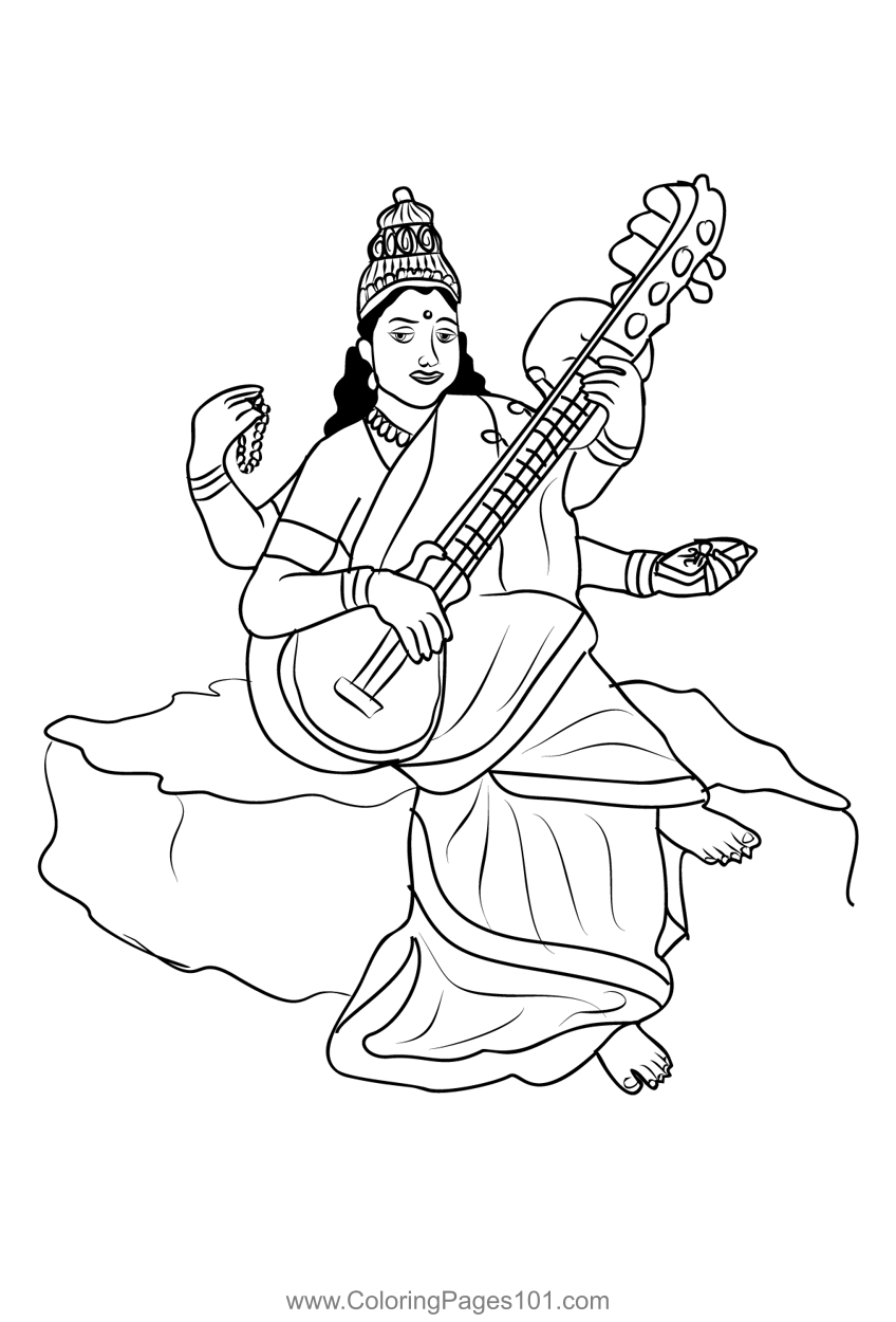 Vidya Devata Saraswati